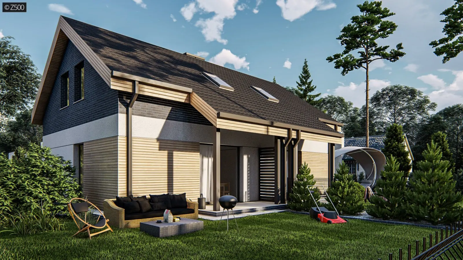 Pół bliźniaka, Osiedle Kołatnik k. Wałcza